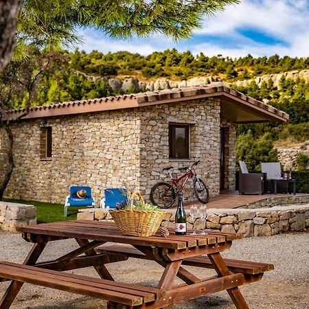 Camping Bungalow Serra De Prades Resort Vilanova de Prades Exterior foto