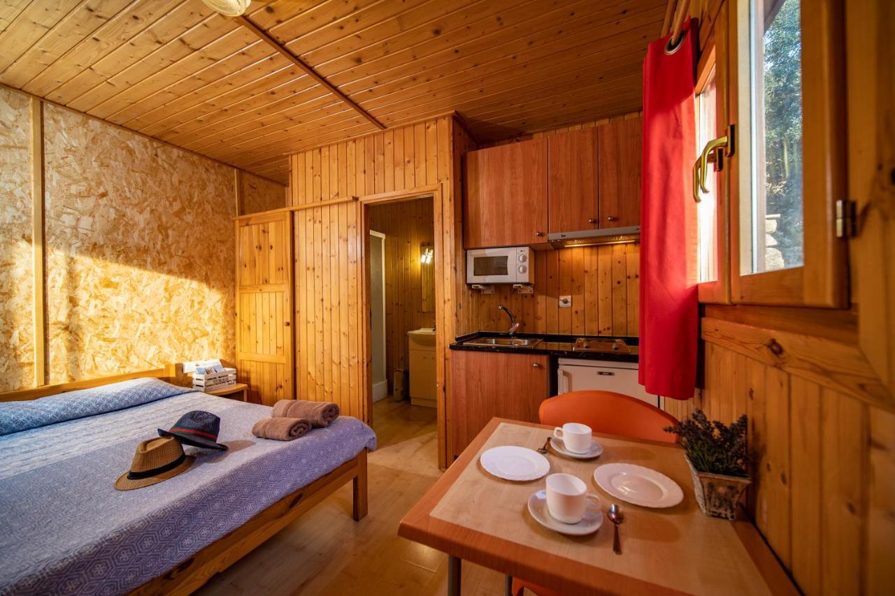 Camping Bungalow Serra De Prades Resort Vilanova de Prades Exterior foto