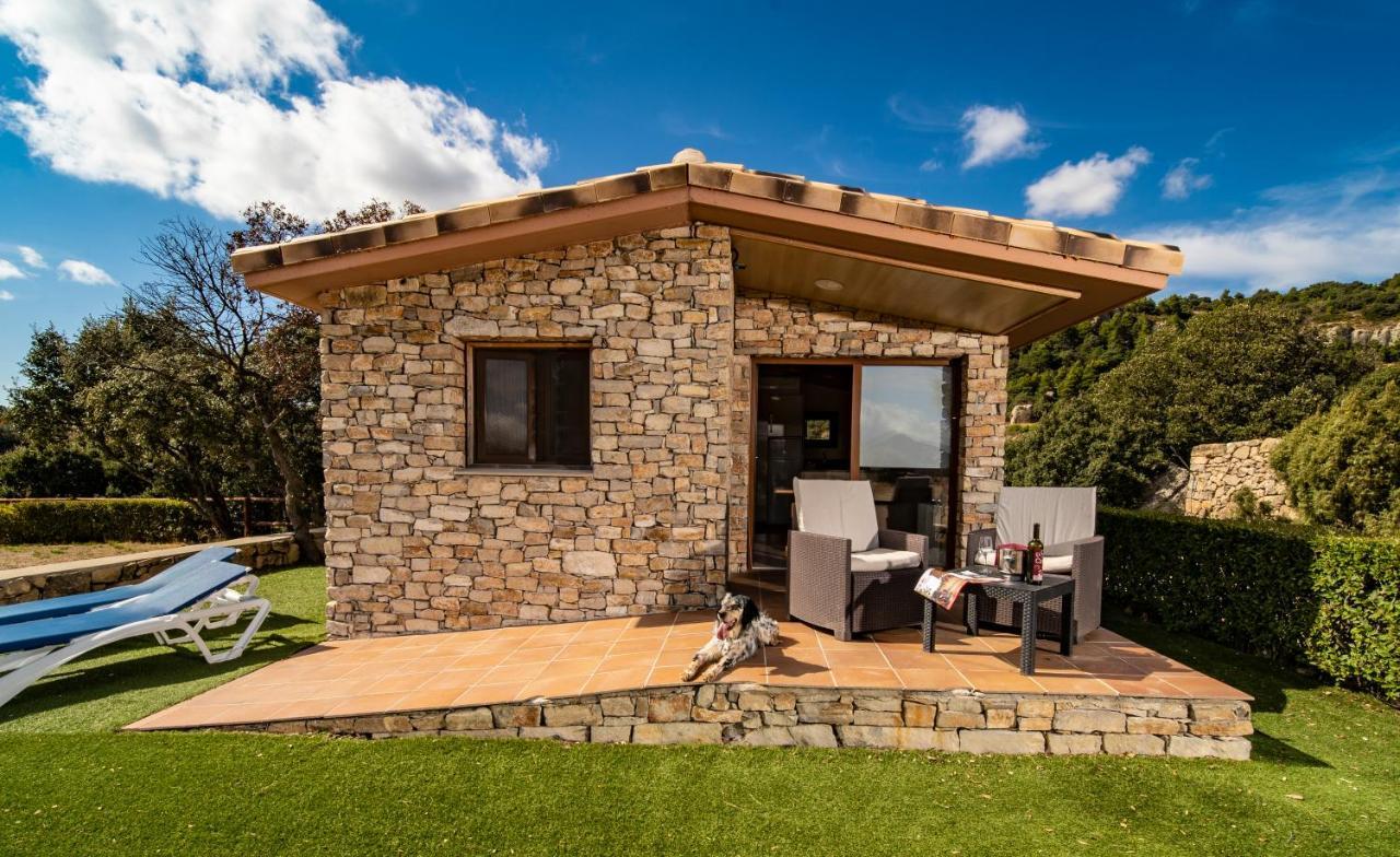Camping Bungalow Serra De Prades Resort Vilanova de Prades Exterior foto