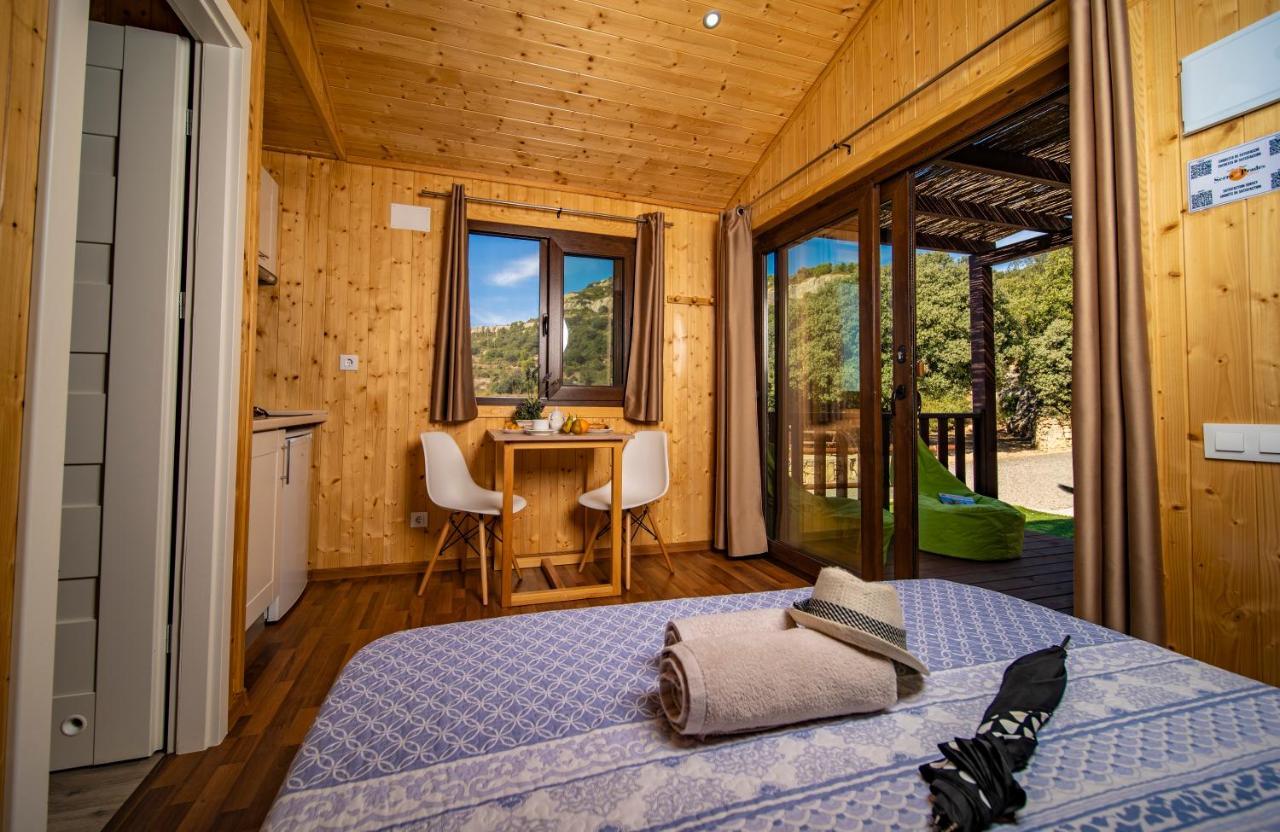 Camping Bungalow Serra De Prades Resort Vilanova de Prades Exterior foto
