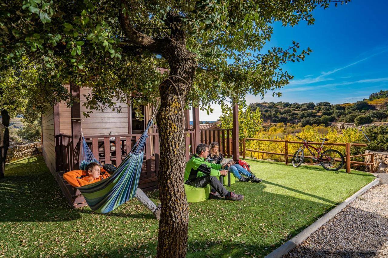 Camping Bungalow Serra De Prades Resort Vilanova de Prades Exterior foto