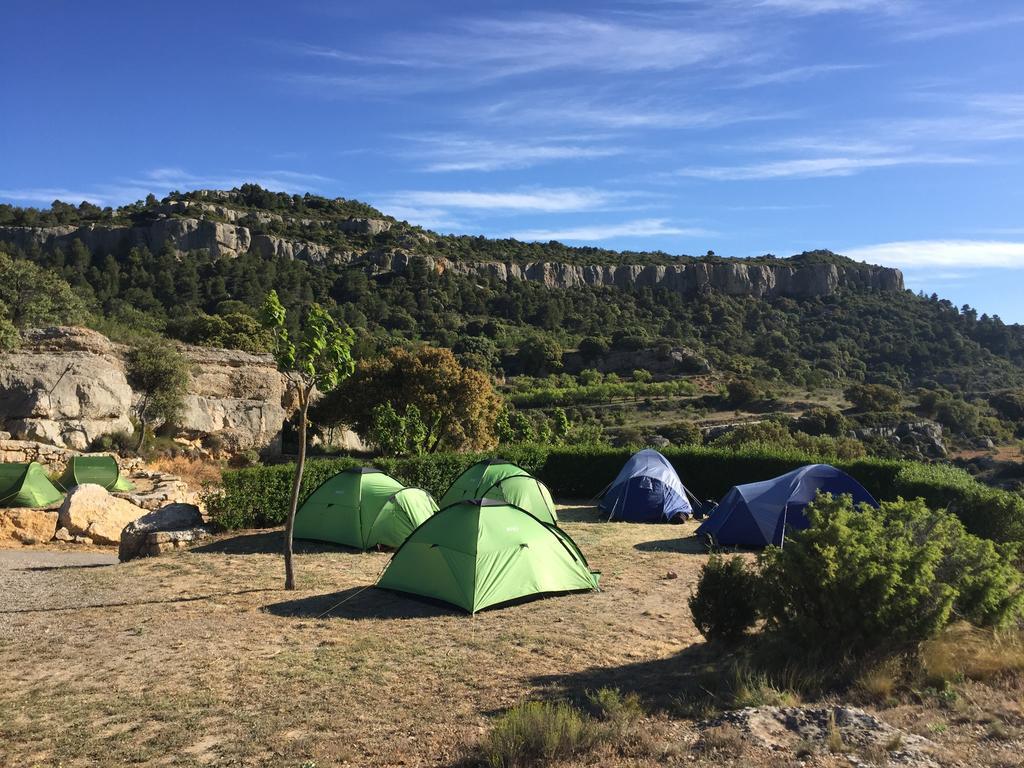 Camping Bungalow Serra De Prades Resort Vilanova de Prades Exterior foto